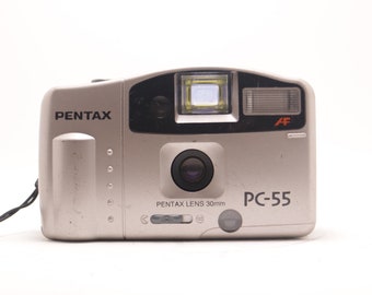 ペンタックス PC-55 - ビンテージフィルム - 35 mm ポイントシュートカメラ