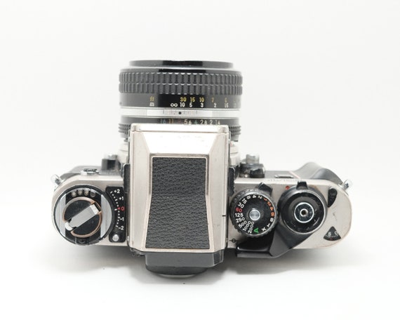 Nikon F3 T HP - Nikkor 50mm F/1.4 Lens - Vintage SLR Camera Nikon F3 T HP - Nikkor 50mm F/1.4 Lens - Vintage SLR Camera