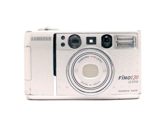 Samsung Fino 120 Zoom Lens Camera Vintage Film 35mm Point