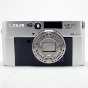 Canon Sure Shot Classic 120 Vintage Film 35mm point shoot camera