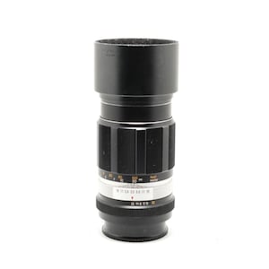 Konica Hexanon 200mm f/4 - Konica AR Mount - 35mm film camera lens.