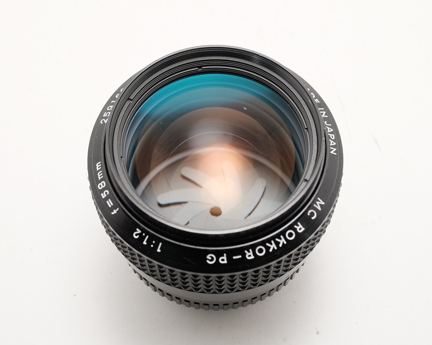 Minolta M.C ROKKOR-PG 1:1.2 f=58mm MC Minolta 58mm Full f1.2 lens