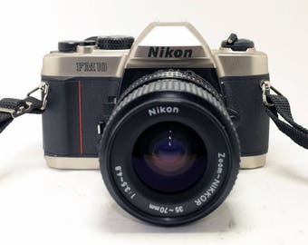 Nikon FM10 Camera With 35-70mm F3.5-4.8 Zoom Lens - Etsy