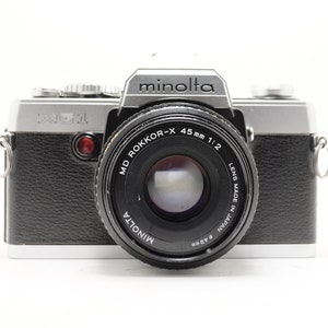 Minolta XG 1 35mm camera - 45mm lens - XG1  Vintage SLR Camera