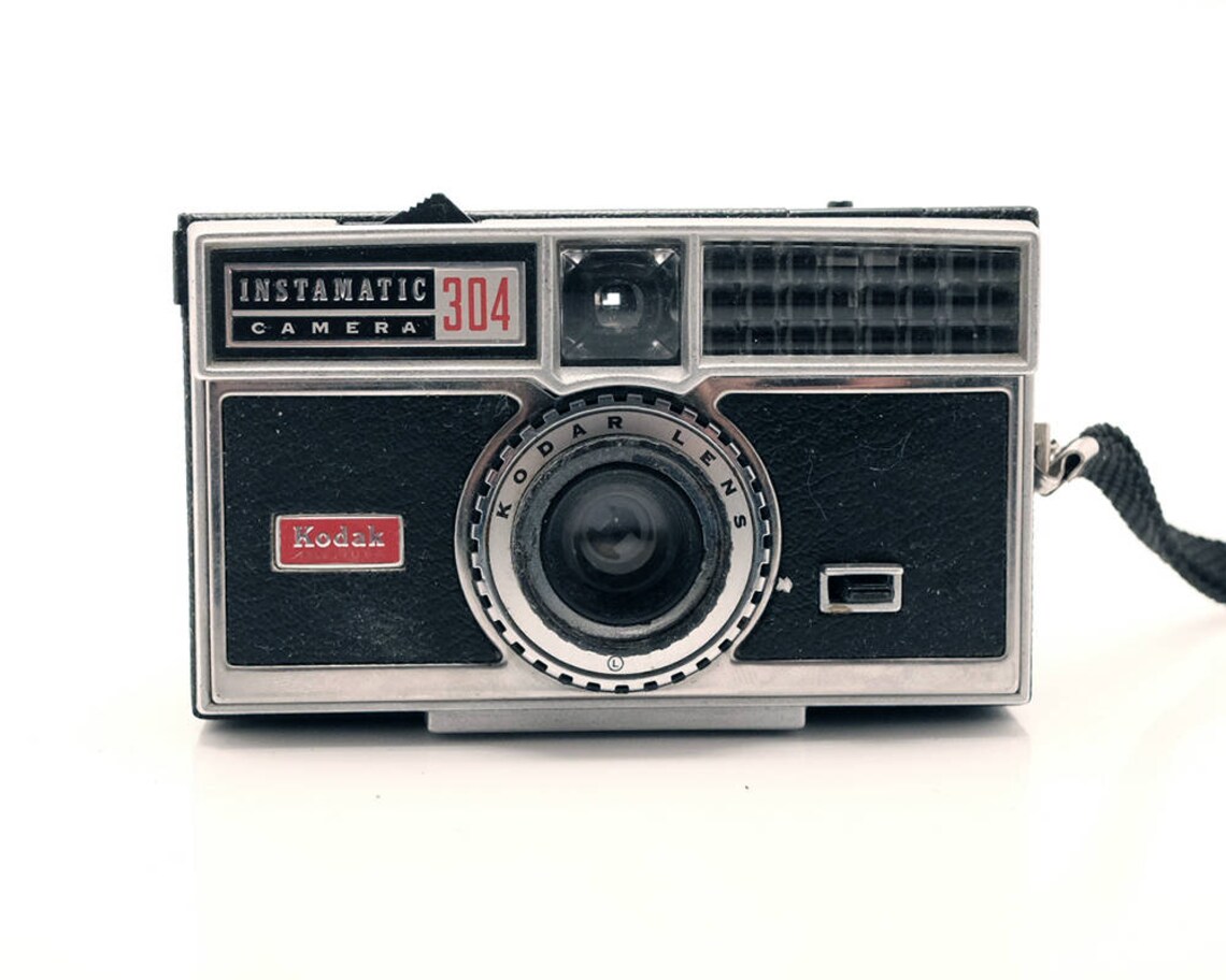 Kodak Instamatic 304 126 film Vintage Camera Etsy