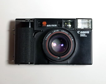 Canon AF35ML- 40mm f/1.9 - Vintage  Film - 35mm point shoot camera