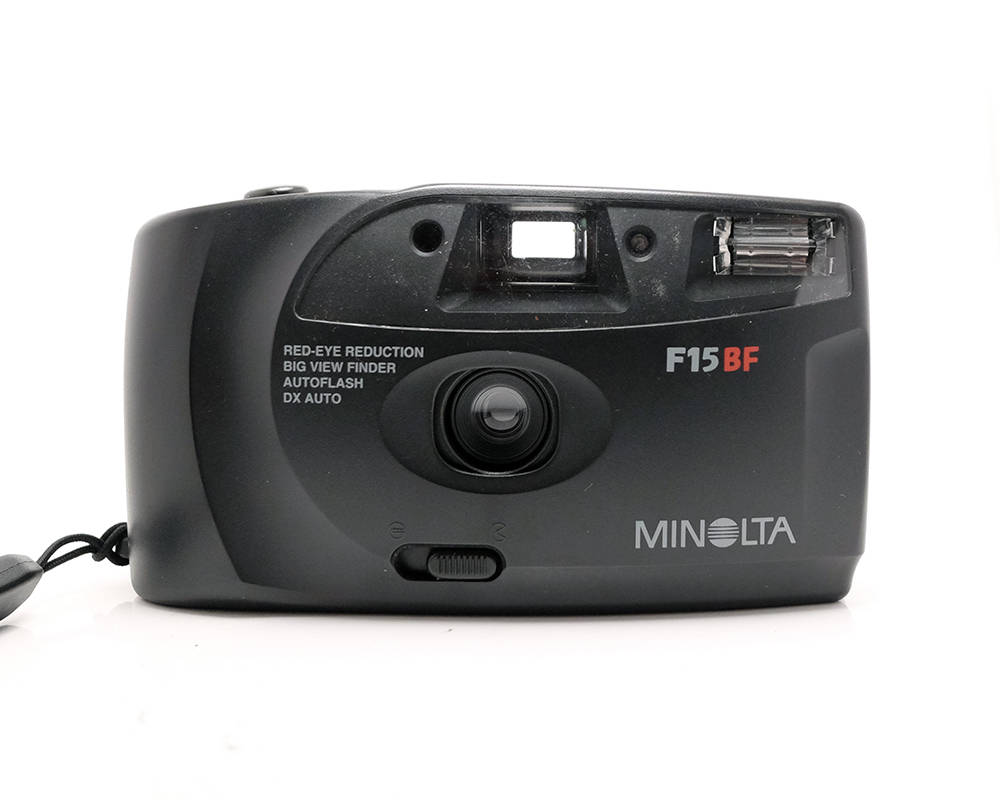 Minolta F15BF Vintage Film 35mm point shoot camera