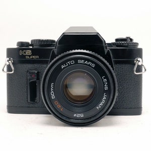 Sears (Ricoh) KS Super - 50mm f/2.0 Prime lens - Vintage SLR Camera