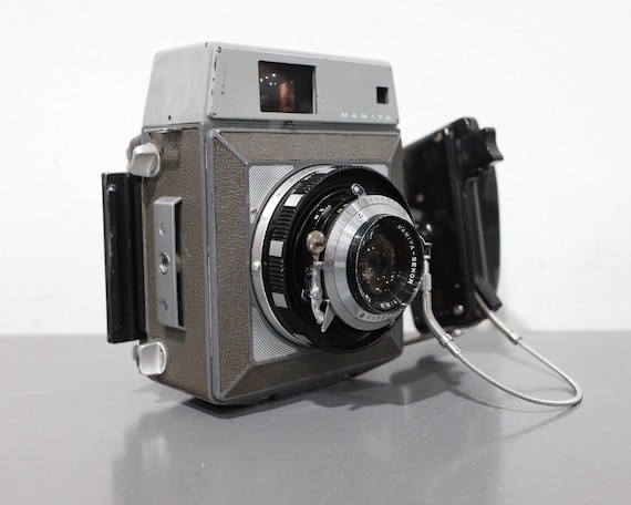 現状品 マミヤ Mamiya Press STANDARD 90mm f/3.5 Mamiya Press 23 Body w/ 90mm f3.5 Lens + Grip *Optics