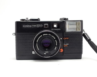 Konica C35 EF - Vintage Film - 35mm Point Shoot Camera - Etsy