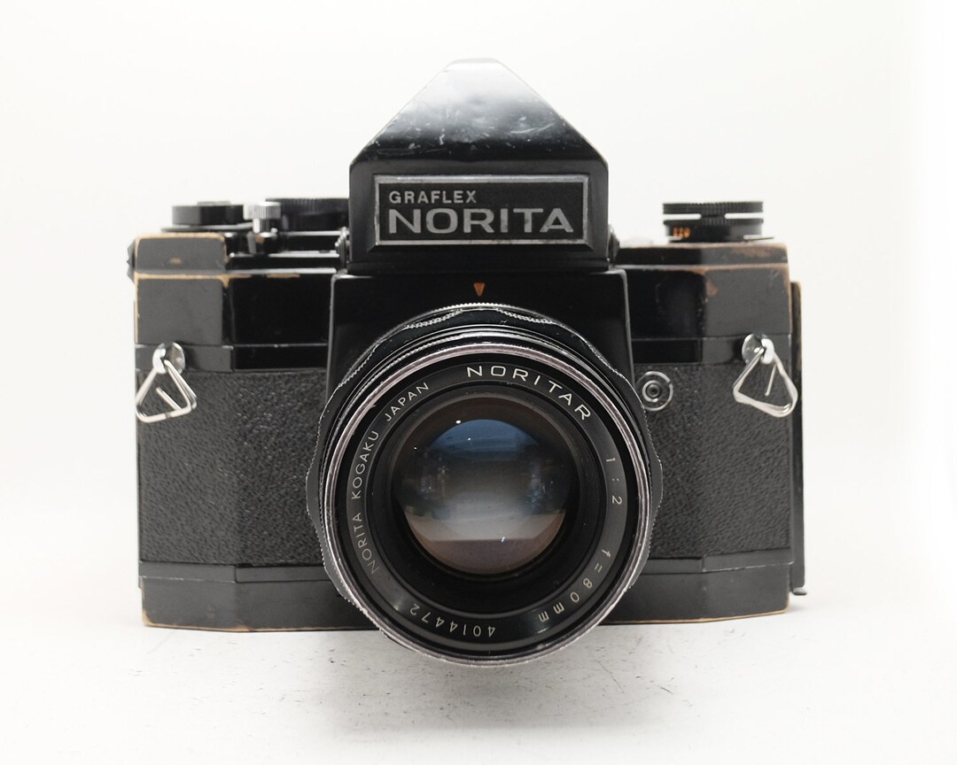 Graflex Norita 66 Medium Format Camera 6x6 Noritar 80mm F/2 SLR Film