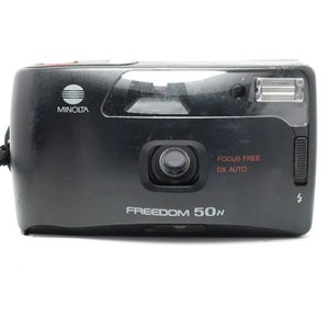 Minolta Freedom Action 50N  lens camera -  Vintage Film - 35mm point shoot camera