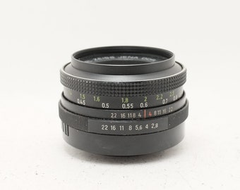 Carl Zeiss Tessar  50mm f/2.8 lens - Vintage SLR m42 Mount Camera Lens