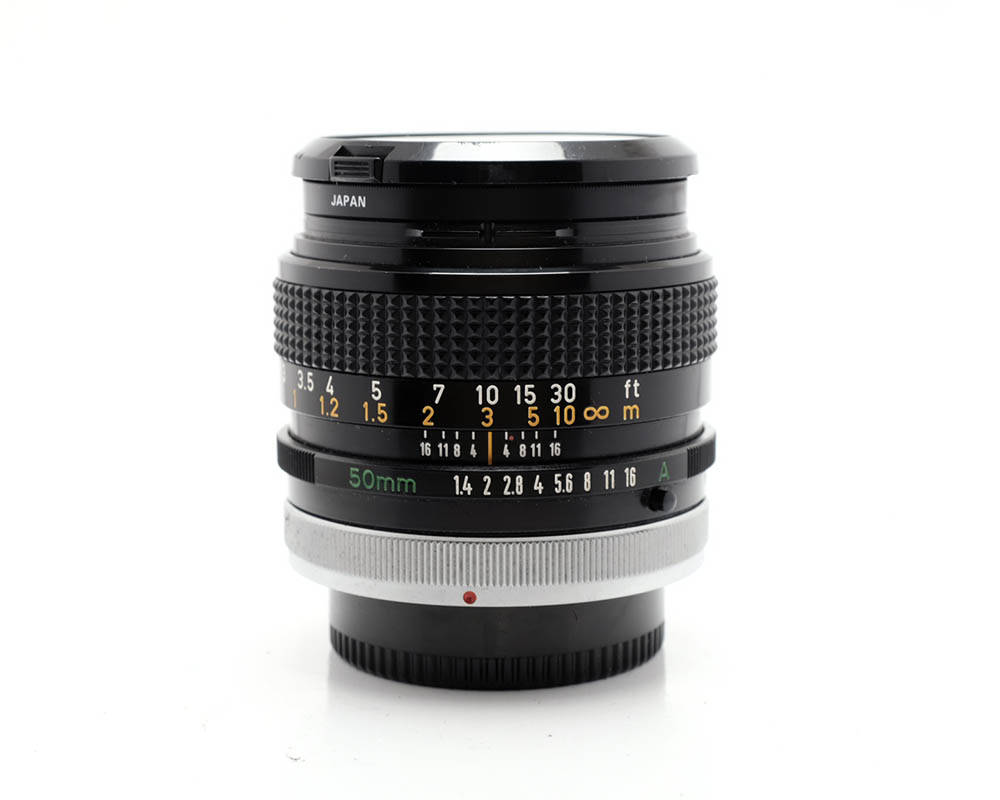Canon FD 50mm F/1.4 S.S.C - Canon FD Mount AE-1 - 35mm Film Camera