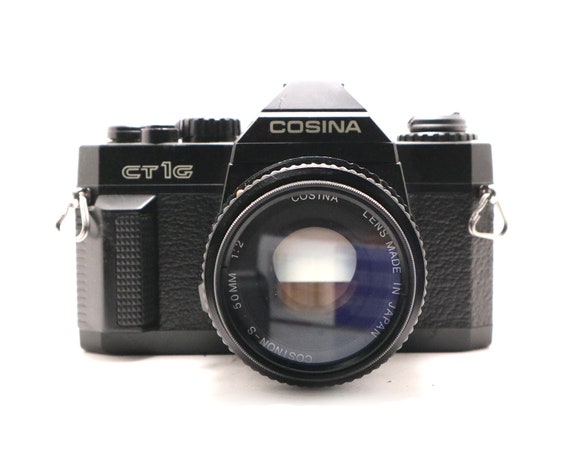 Cosina CT1G 50mm Prime Lens Vintage SLR Camera 