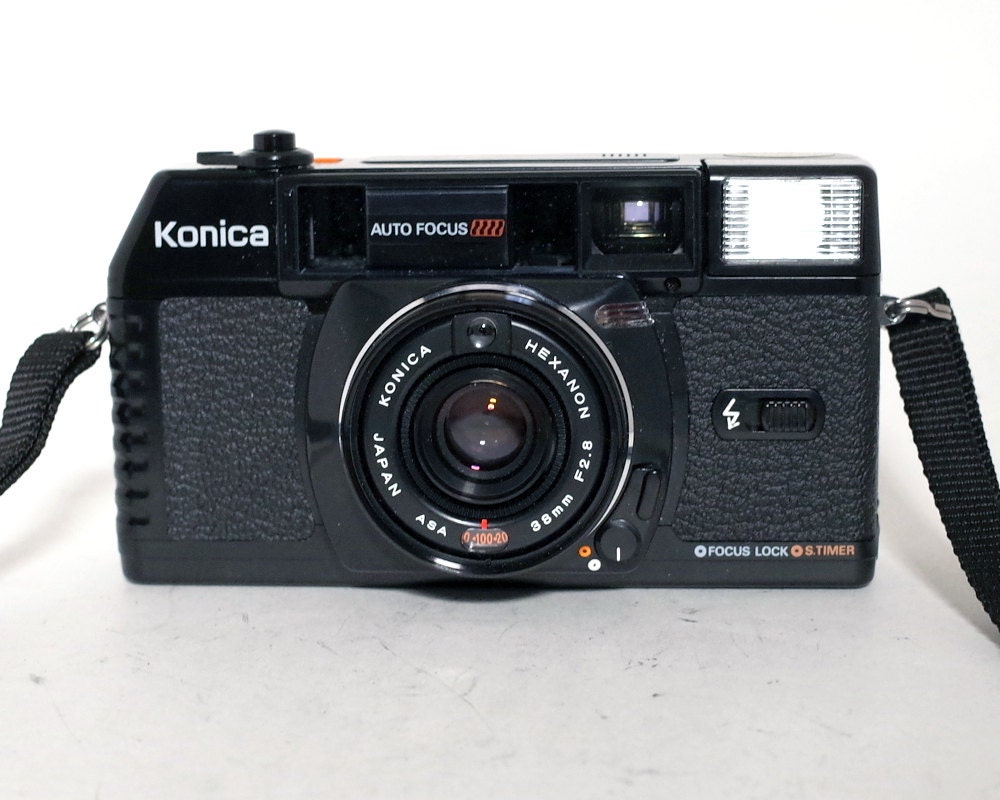 Konica C35 MF - Vintage Film - 35mm Point Shoot Camera - Etsy