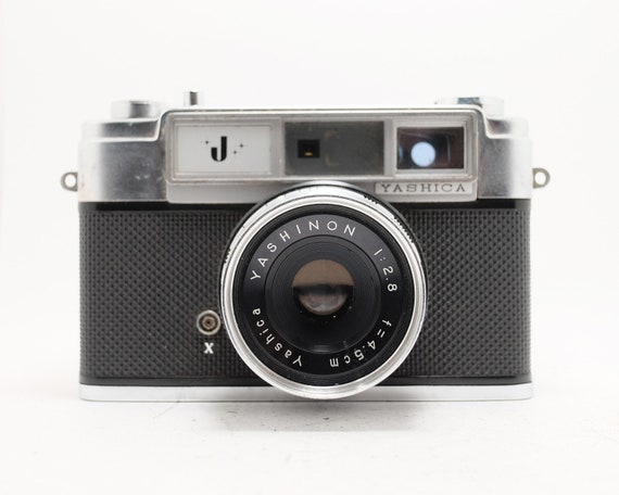 Yashica J - 45mm F/2.8 - Vintage 35mm Rangefinder Camera - Etsy