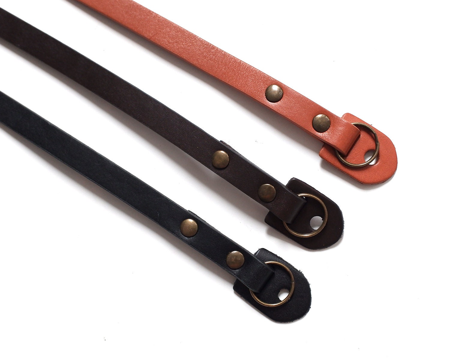 7mm 1/4 Ultra Thin Coated Leather Strap Replacement 