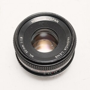 Yashica ML 50mm C/Y Mount 35mm Film Camera