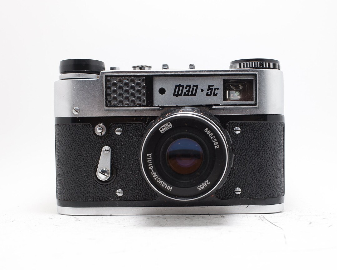 Appareil photo télémétrique 35 mm FED-2 reconditionné : monture Leica M39 URSS - France