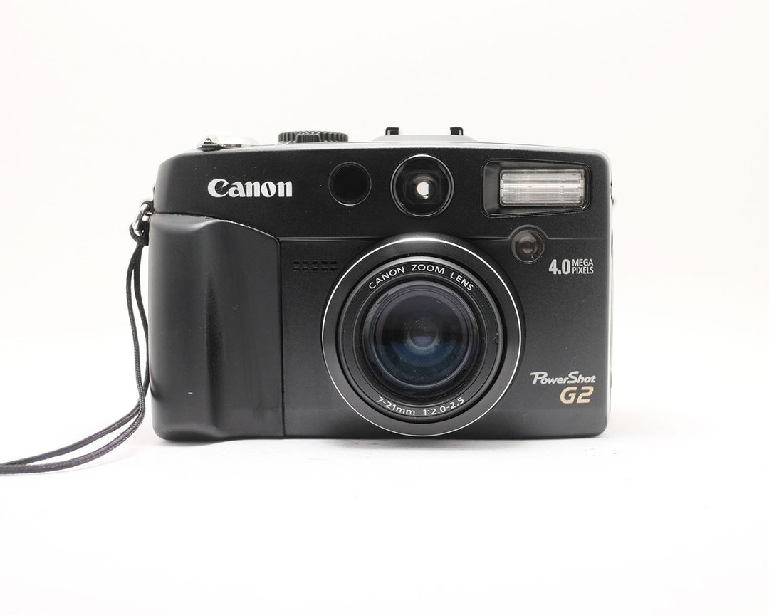 Canon Powershot G2 - Black - Point and Shoot Digital Camera - Etsy
