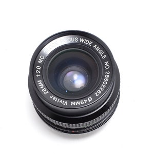Vivitar 28mm f2 lens - Etsy 日本