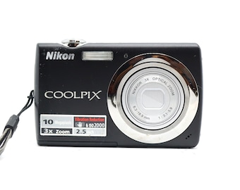 Nikon Coolpix S203 10.0MP Vintage Compact Digital Camera +