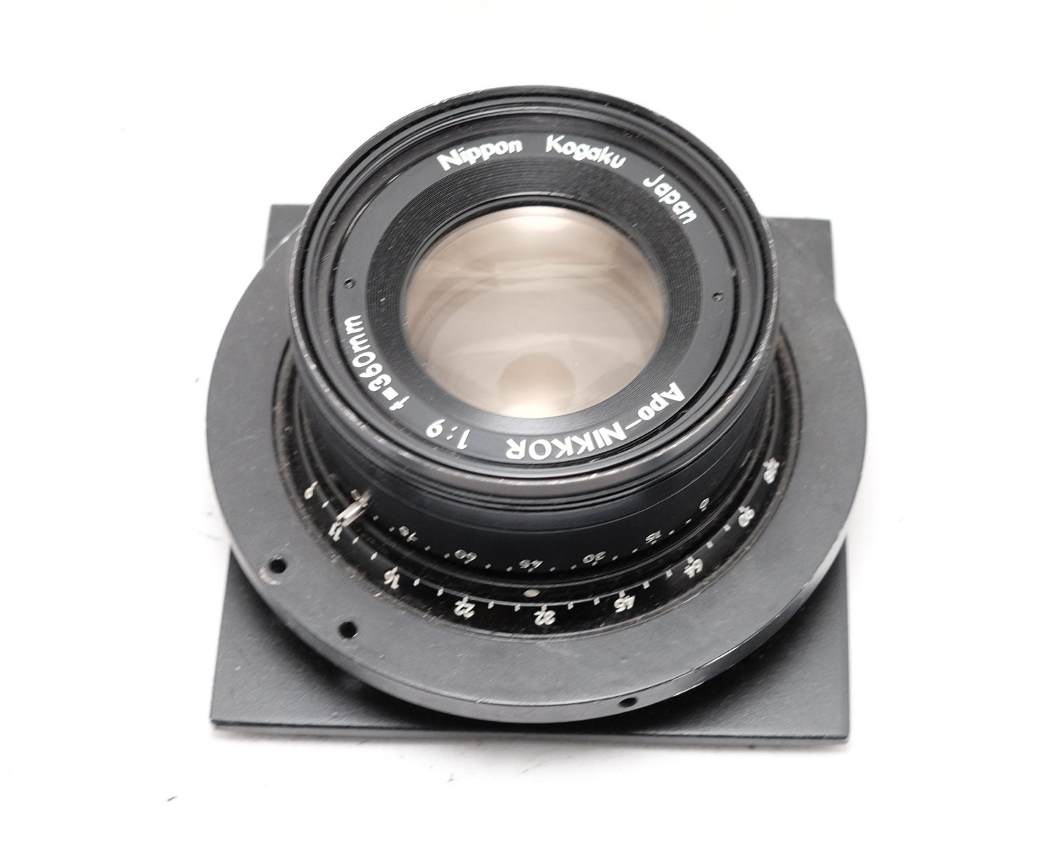 【希望者のみラッピング無料】 Large F9 360mm Nikkor APO Nikon Format Lens 8x10 5x7 4x5 - フィルムカメラ