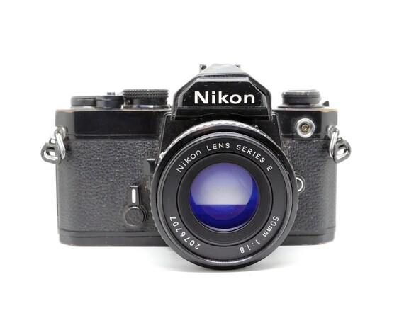 Nikon FM Nikkor 50mm F/2.0 Lens Vintage SLR Camera - Etsy