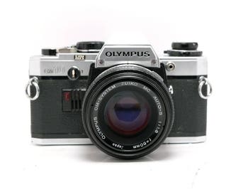 Olympus OM-10 - Zukio 50mm f/1.8 lens - OM10 Vintage SLR Camera