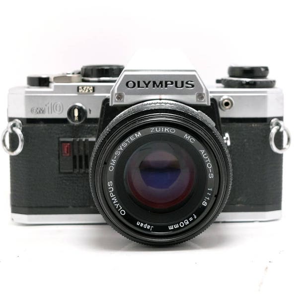 Olympus OM-10 - Zukio 50mm f/1.8 lens - OM10 Vintage SLR Camera