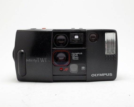 Olympus Infinity Twin Stylus Vintage Film 35mm point shoot camera ...