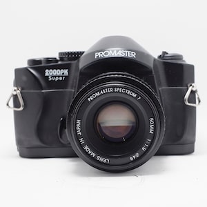 Promaster 2000pk - 50mm 1.7 lens - Vintage SLR Camera