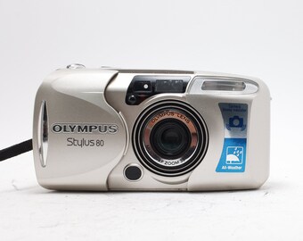 Olympus Stylus 80 - zoomlens camera - Vintage Film - 35mm point shoot camera