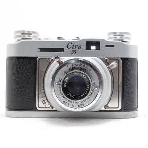 Graflex Ciro 35 - 50mm lens - Vintage 35mm Rangefinder Camera