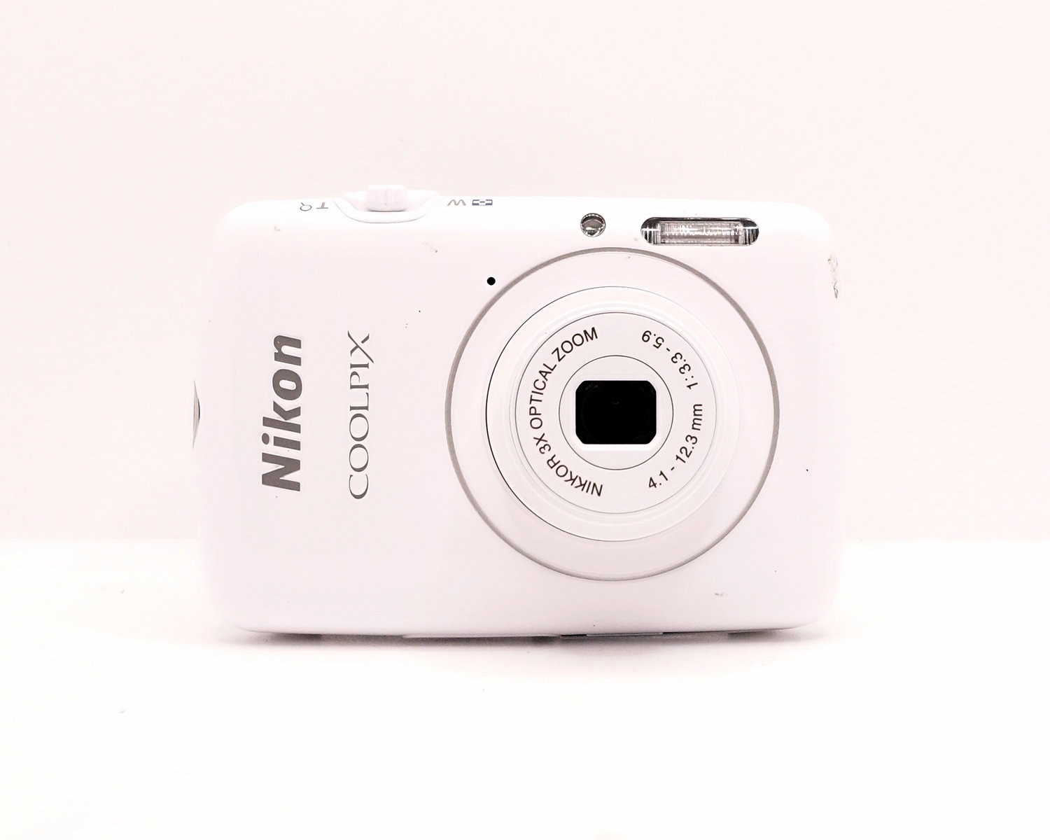 NIKON コンパクトデジタルカメラ COOLPIX S01 ホワイト