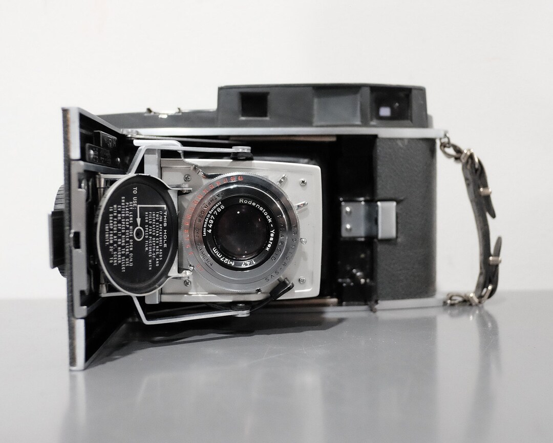 thumbnail interactive-video image 1 of Completely Reversible Graflok 2x3 Conversion Kit For Polaroid 110, 110a, 110b, 120 1 of 6