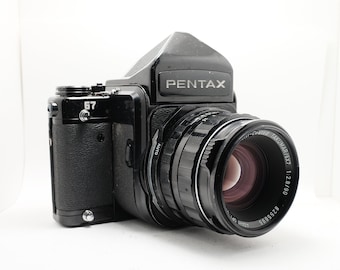 Pentax 6x7 67 - Medium Format Camera - Takumar 90mm f/2.8 Lens - SLR film  Photography