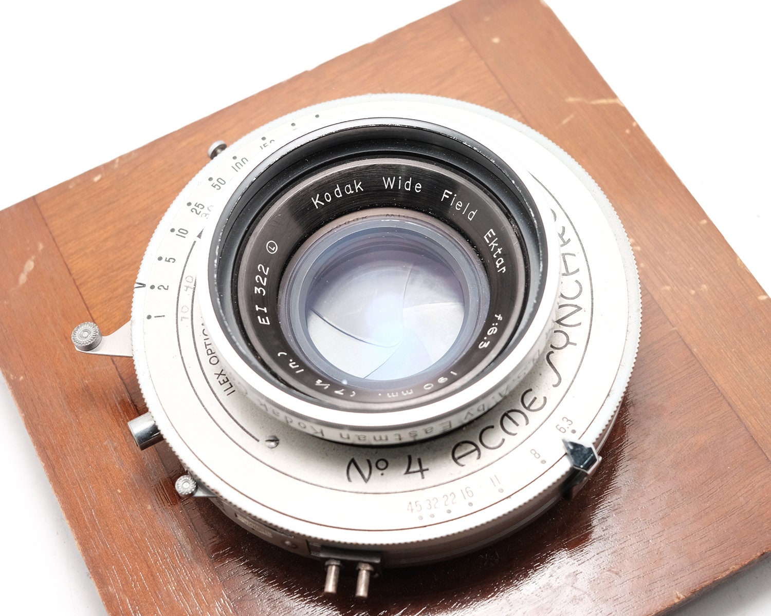 OBJECTIF KODAK WIDE Field Ektar f/6.3 - 80mm #EI826L. Pour format 6x9 cm. EUR 150,00 - FR