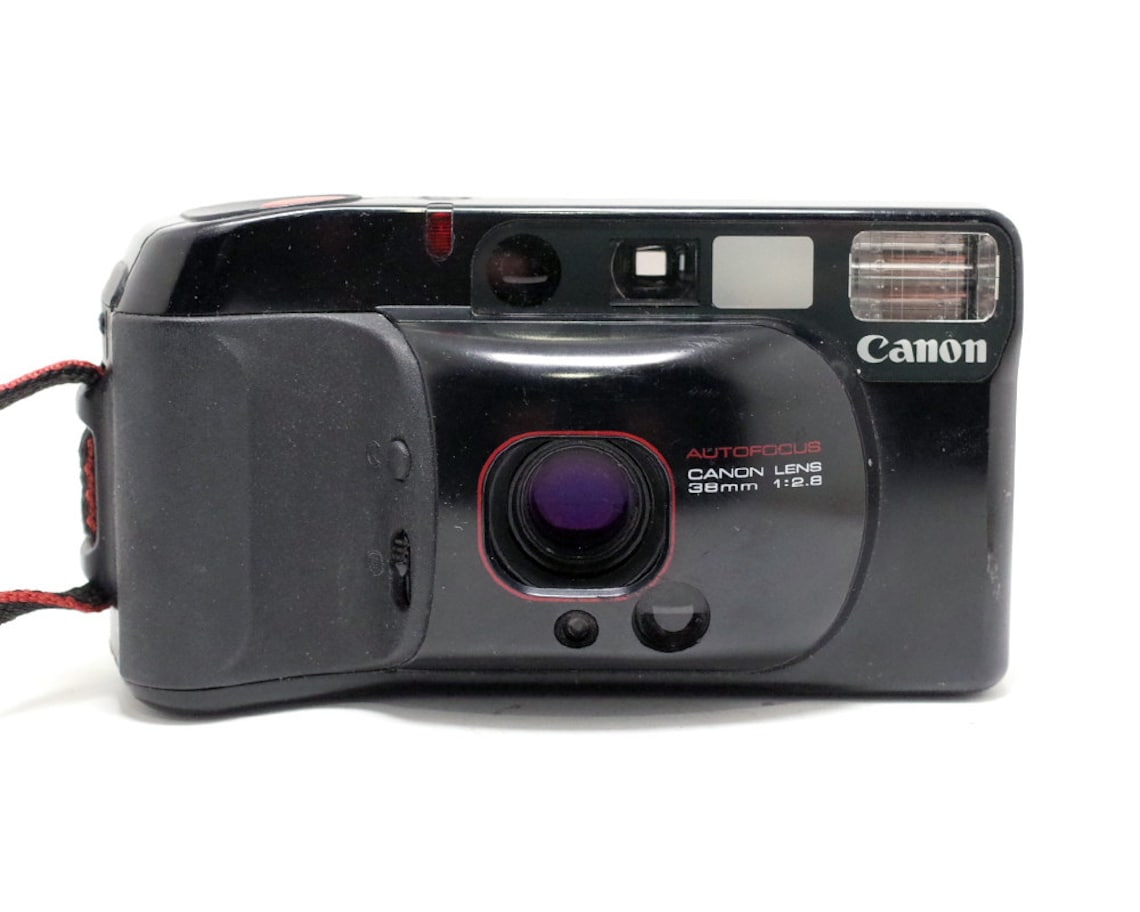 Canon Sure Shot Supreme 38mm F/2.8 Lens Vintage Film Etsy