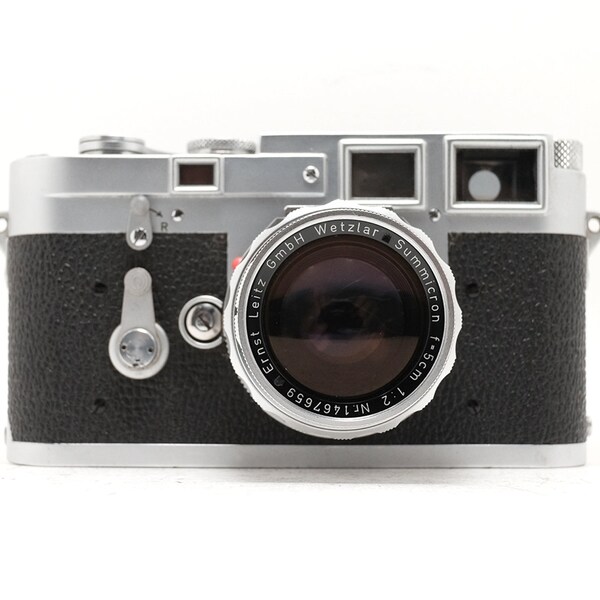 Leica M3 DS - 50mm f/2 Summicron lens - M Mount - Vintage 35mm Rangefinder Camera