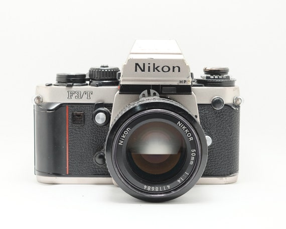 Nikon F3 T HP - Nikkor 50mm F/1.4 Lens - Vintage SLR Camera Nikon F3 T HP - Nikkor 50mm F/1.4 Lens - Vintage SLR Camera