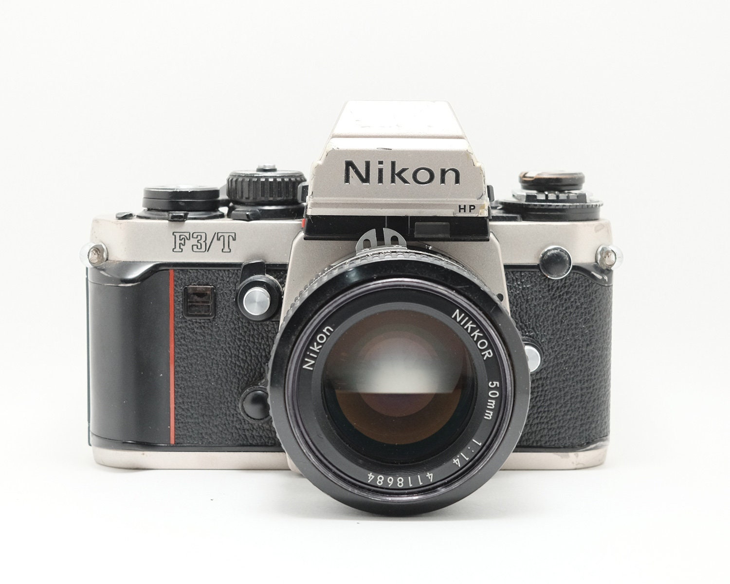 Nikon F3 T HP - Nikkor 50mm F/1.4 Lens - Vintage SLR Camera Nikon F3 T HP - Nikkor 50mm F/1.4 Lens - Vintage SLR Camera