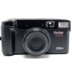 Vivitar 300z  - zoom lens camera - Vintage Film - 35mm point shoot camera