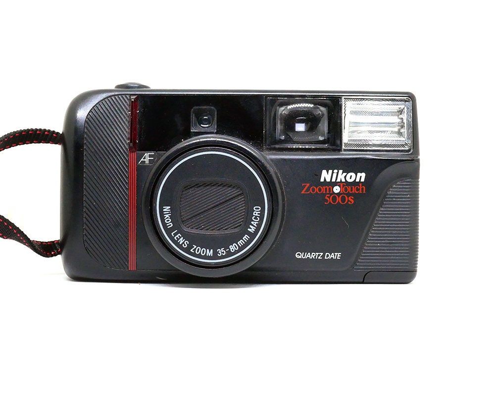 Nikon Touch Zoom 500 Vintage Film Photography 35mm Point Shoot