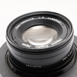 Obiettivo Fotografico Stenopeico Forato Laser 0,5 Mm Per Grande Formato 4x5 5x7 8x10, F/32