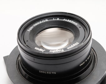 フィルムカメラ RODENSTOCK APO GEROGON 1:9 360mm Nikon APO Nikkor 360mm F9 Large Format - 4x5 5x7 8x10 Lens
