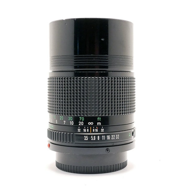 Canon 135mm  f/3.5 - Canon FD - 35mm film camera lens.