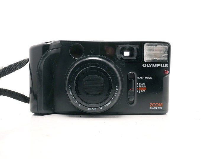Olympus Quick Shooter Zoom Camera Vintage Film 35mm Point Shoot Camera