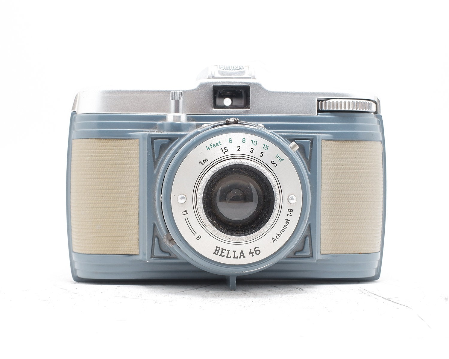 Appareil Photo Vintage BILORA Bella 35 - 35mm - Argenté - Non Testé (Occasion)